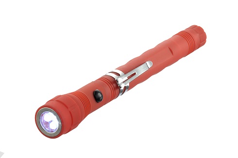 Teleskop-lampe Flex Rot, Taschenlampen Rot, Taschenlampe Rot,