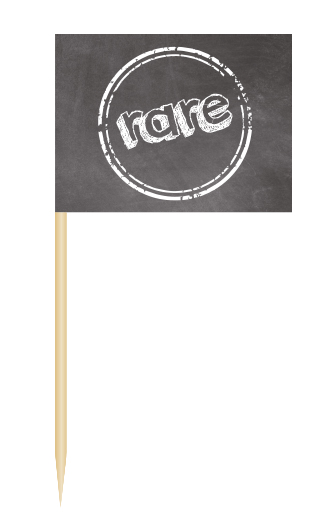 BBQ Flags rare Minifaehnchen Speisenkennzeichnung