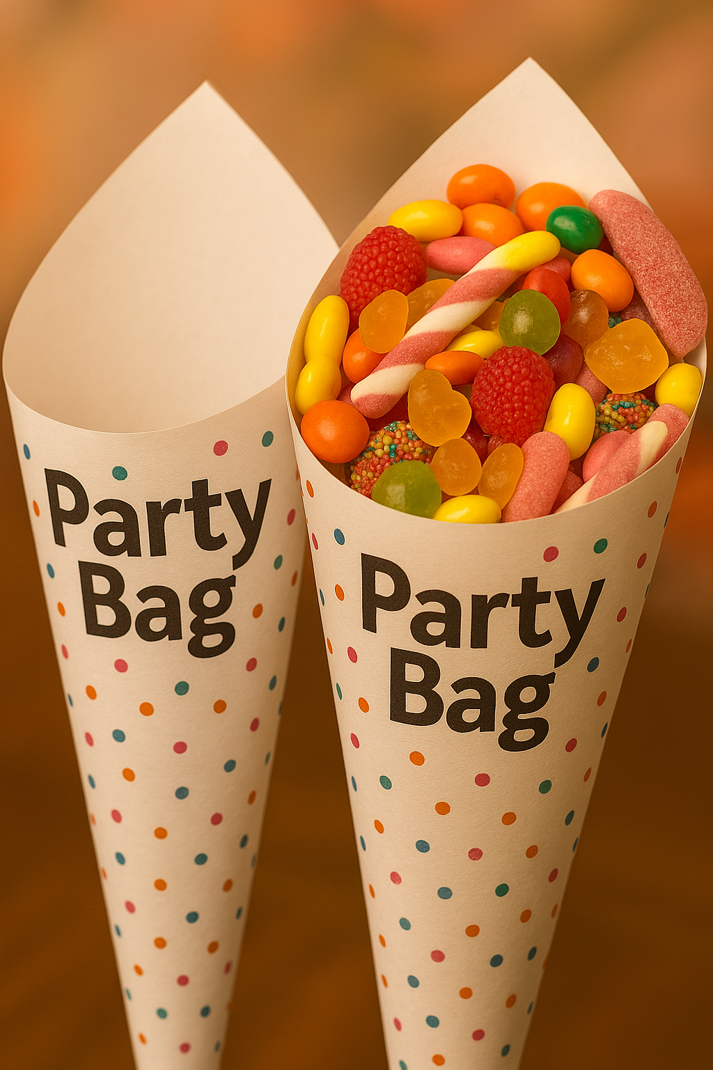 Party Bag Spitztüten,