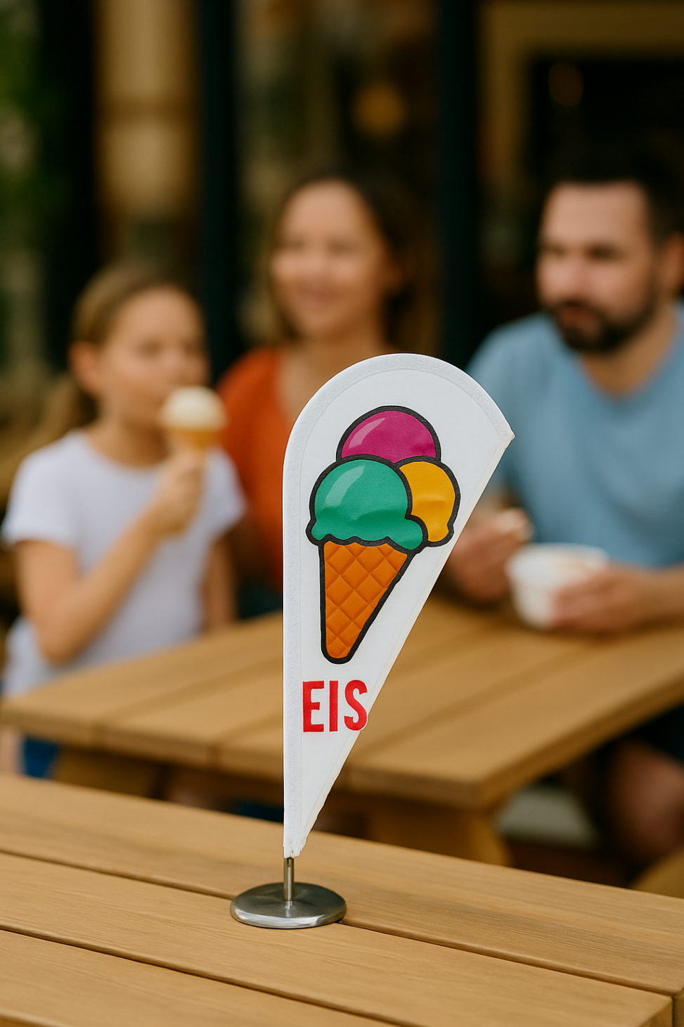Mini Beachflag Eis Miami, Mini Beachflag Eis, Mini Beachflags Eis Miami, Mini Beachflags Eis,