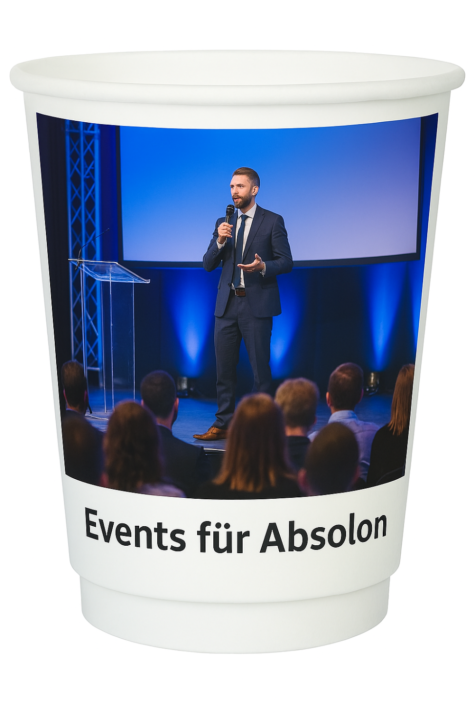 Doppelwandbecher RecyCup für Events 500 ml, Doppelwandbecher RecyCup für Events, Doppelwandbecher RecyCup,