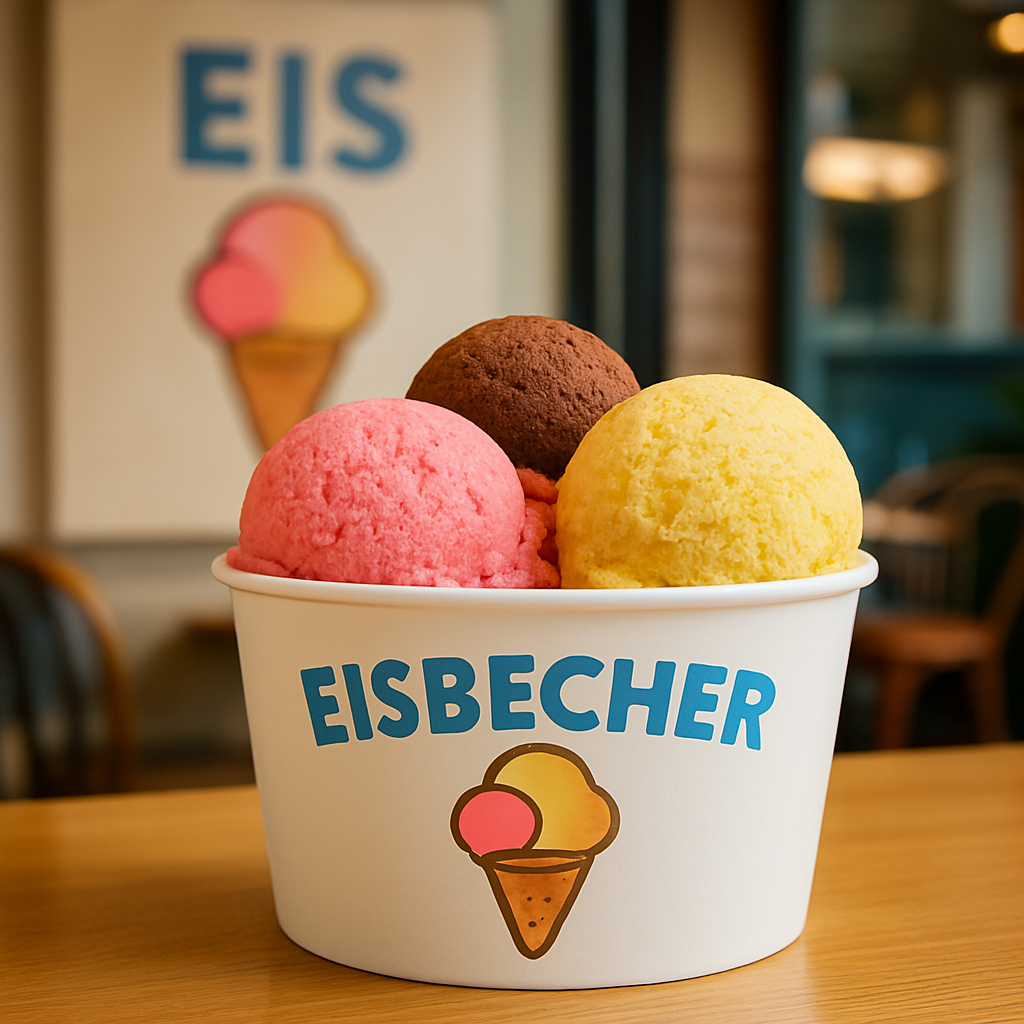 Eisbecher RecyCup®, Eisbecher, Werbe Eisbecher RecyCup®, Werbe Eisbecher,