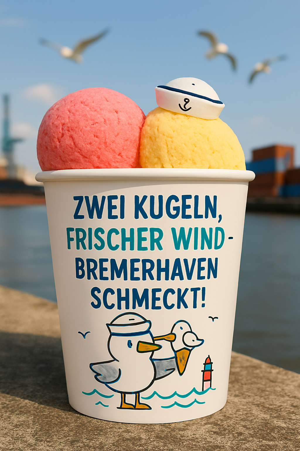Eisbecher Bremerhaven,