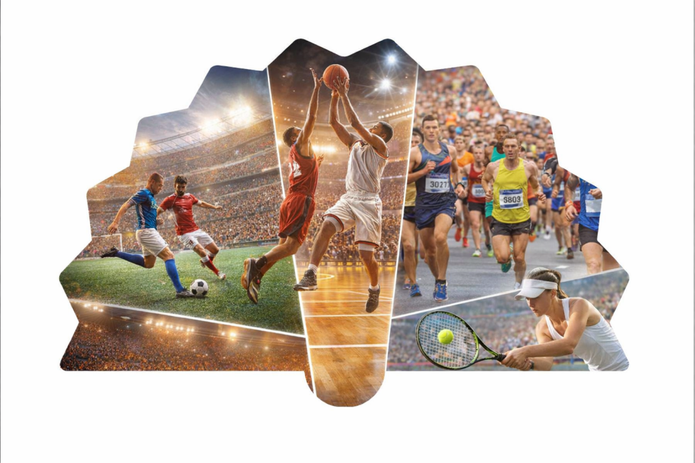 Plano Handfächer für Sportveranstaltungen