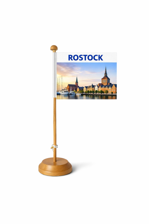 Tischfahnen Rostock