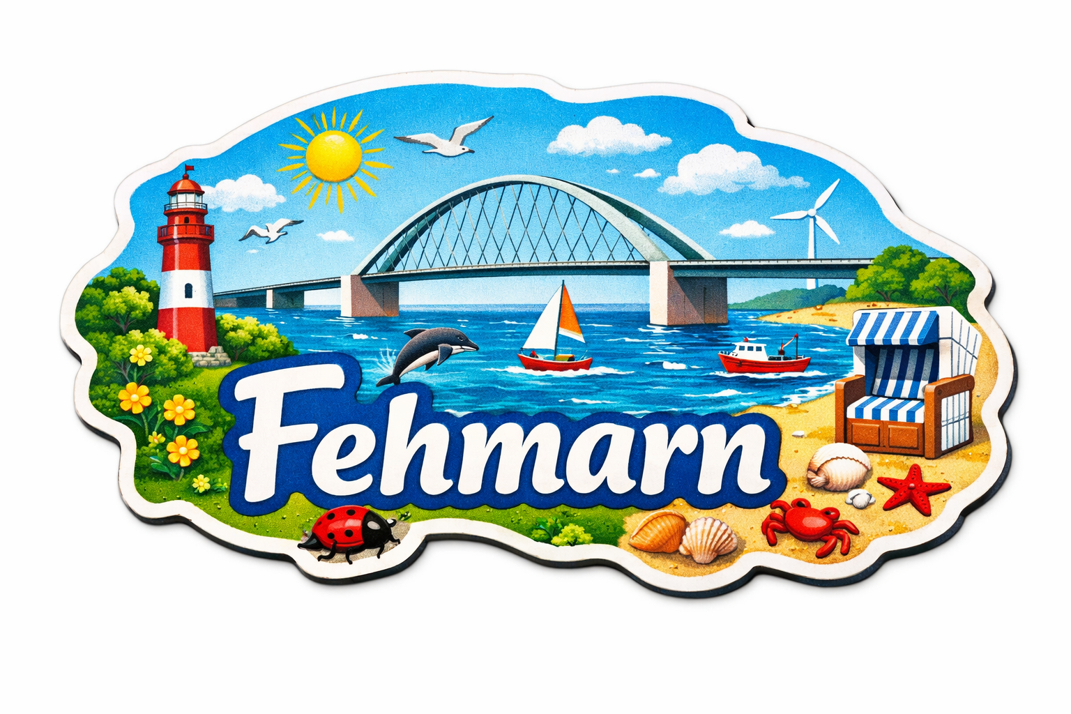Fehmarn – Magnetfolie