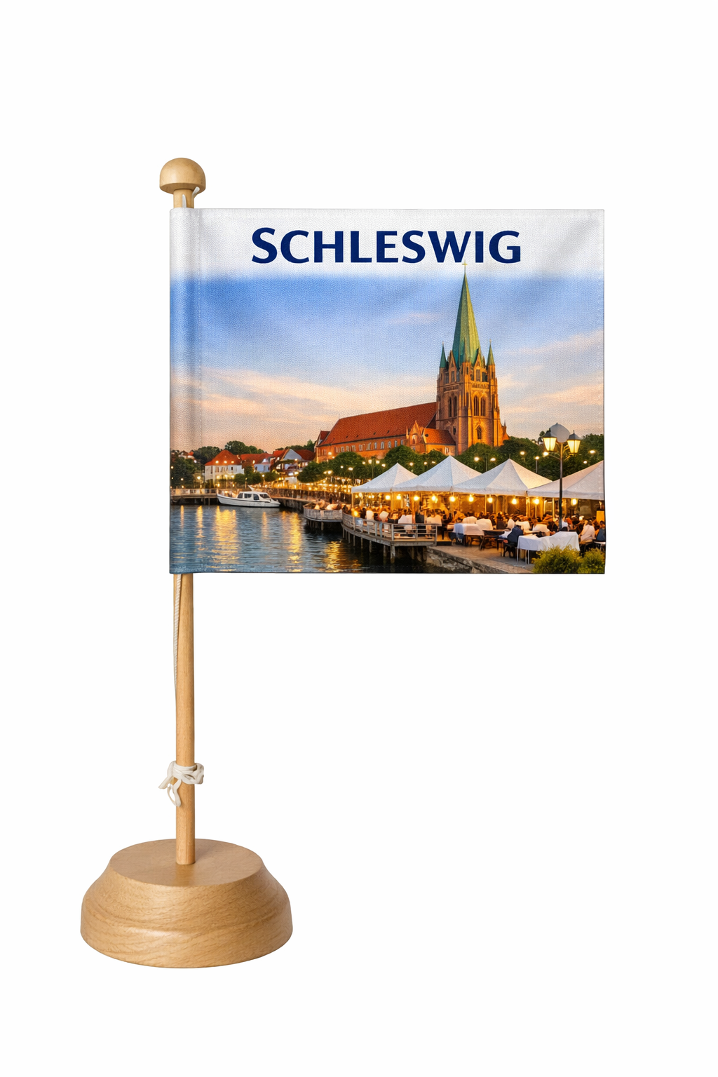 Schleswig‑Motiv Tischfahnen, Schleswig Tischfahnen,