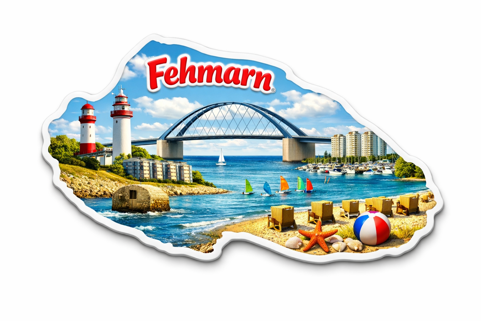 Fehmarn – Magneten Folie