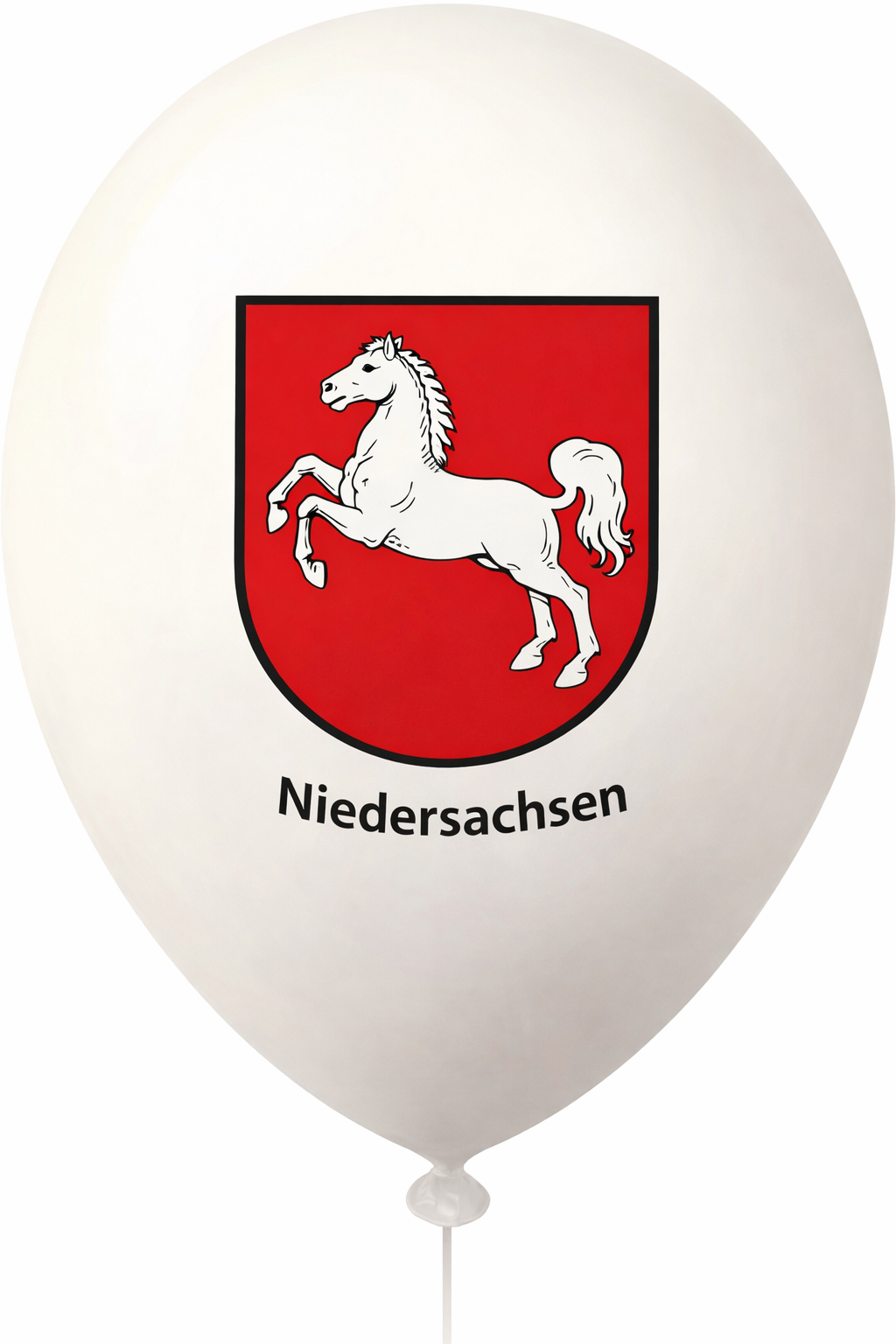 Luftballon Niedersachsen, Luftballon Niedersachsen in Weiß