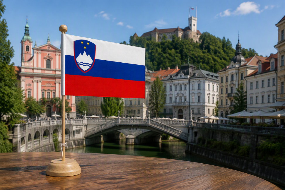 🇸🇮 Tischfahnen Slowenien, Tischfahnen Slowenien