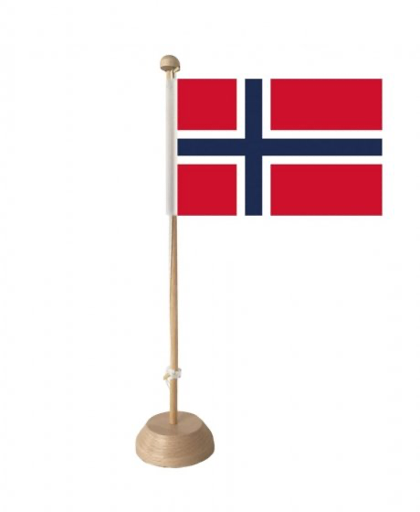 Tischfahnen Norwegen, Tischflaggen Norwegen, Tischfähnchen Norwegen