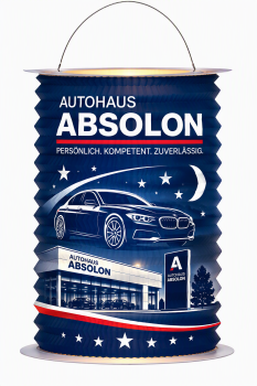 Zuglaternen Autohaus Absolon - individuell, Zuglaternen - individuell, Werbe Zuglaternen, Zuglaternen Autohaus,