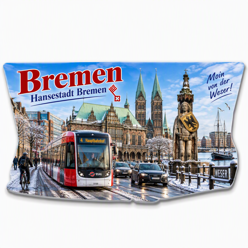 Kunststoff-Eiskratzer mit Bremen-Motiv, Kunststoff-Eiskratzer, Werbe Kunststoff-Eiskratzer, Werbe Eiskratzer,
