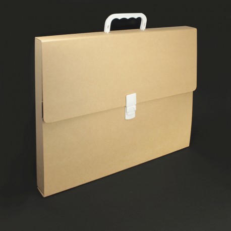 Prospektkoffer DIN A3, Prospektkoffer aus karton din a3, Koffer, Werbe koffer